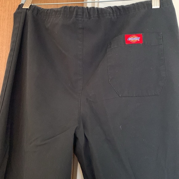 Dickies draw string Pants Scrubs black - Picture 5 of 11